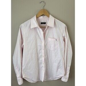Vineyard Vines Women’s Pink Button Down Shirt Size 2 Long Sleeve Classic Fit
